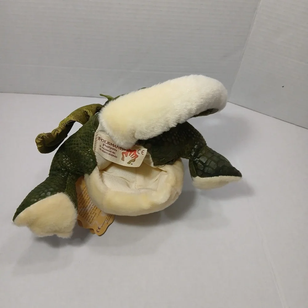 Folkmanis Folktales Green Baby Dragon Hand Puppet 10 Inches New NWT - Picture 2 of 6